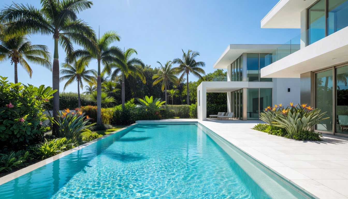boca raton saltwater pool install